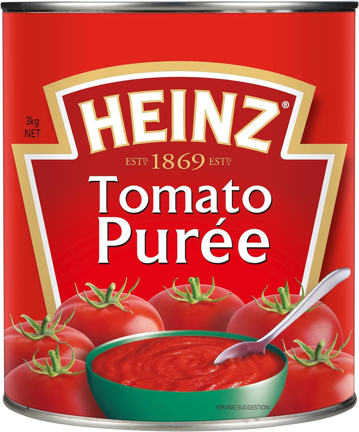 Heinz Tomato Puree Canned Paste Puree Paste Catering Bulk Can 3Kg image number 4