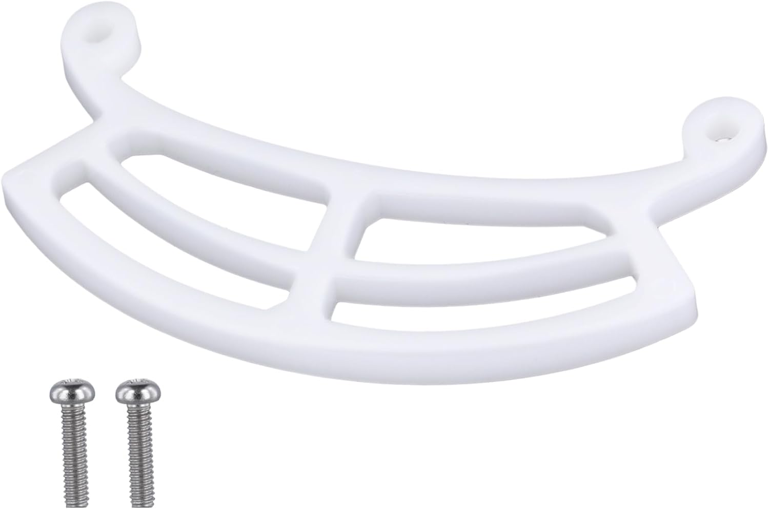 Bird Perch Extension, 5.31X1.57X0.2In Bird Feeder Perch Extender with Screws Bird Feeder Accessories Compatible with Bird Buddy Bird Feeder (White) image number 6