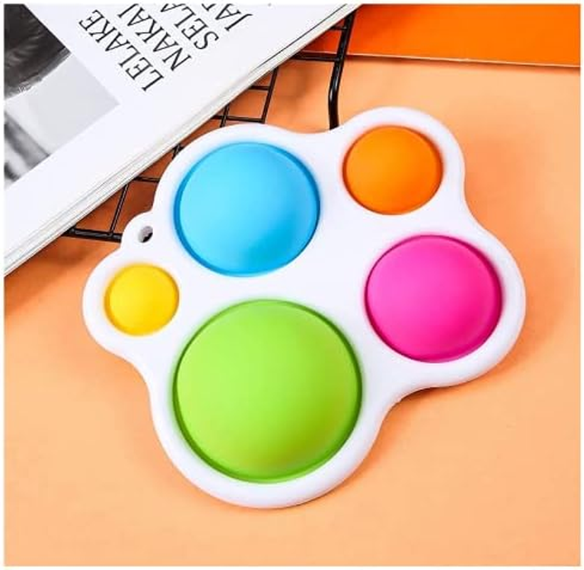Sensory Toy, Simple Dimple Fidget Toy, Silicone Flipping Board Toys, Early Education Fidget Toy image number 3