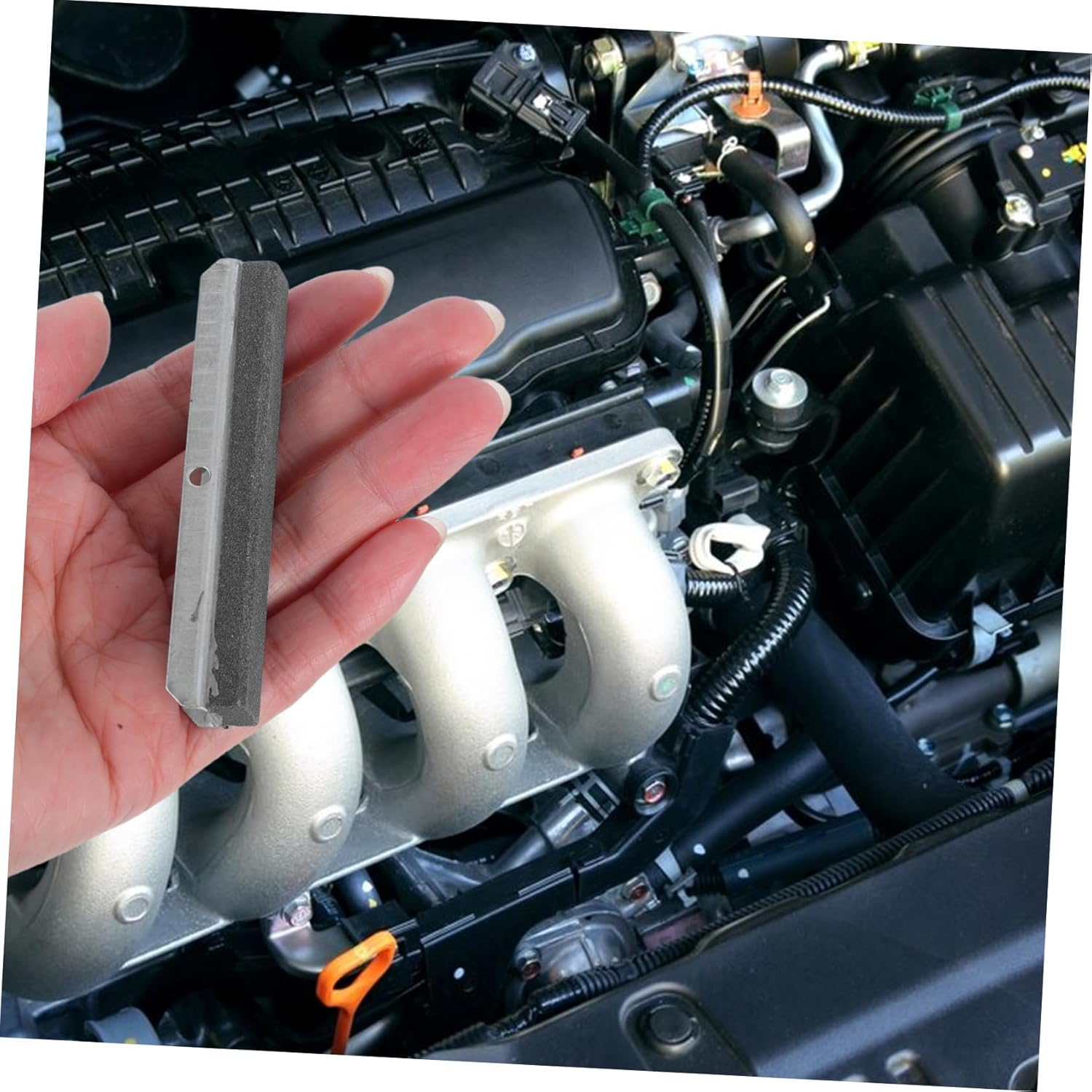 SEWOART 3Pcs Automotive Engine Cylinder Honing Stone Heavy Duty Brake Cylinder Hone Tool Precision Grinding for Car Maintenance Durability