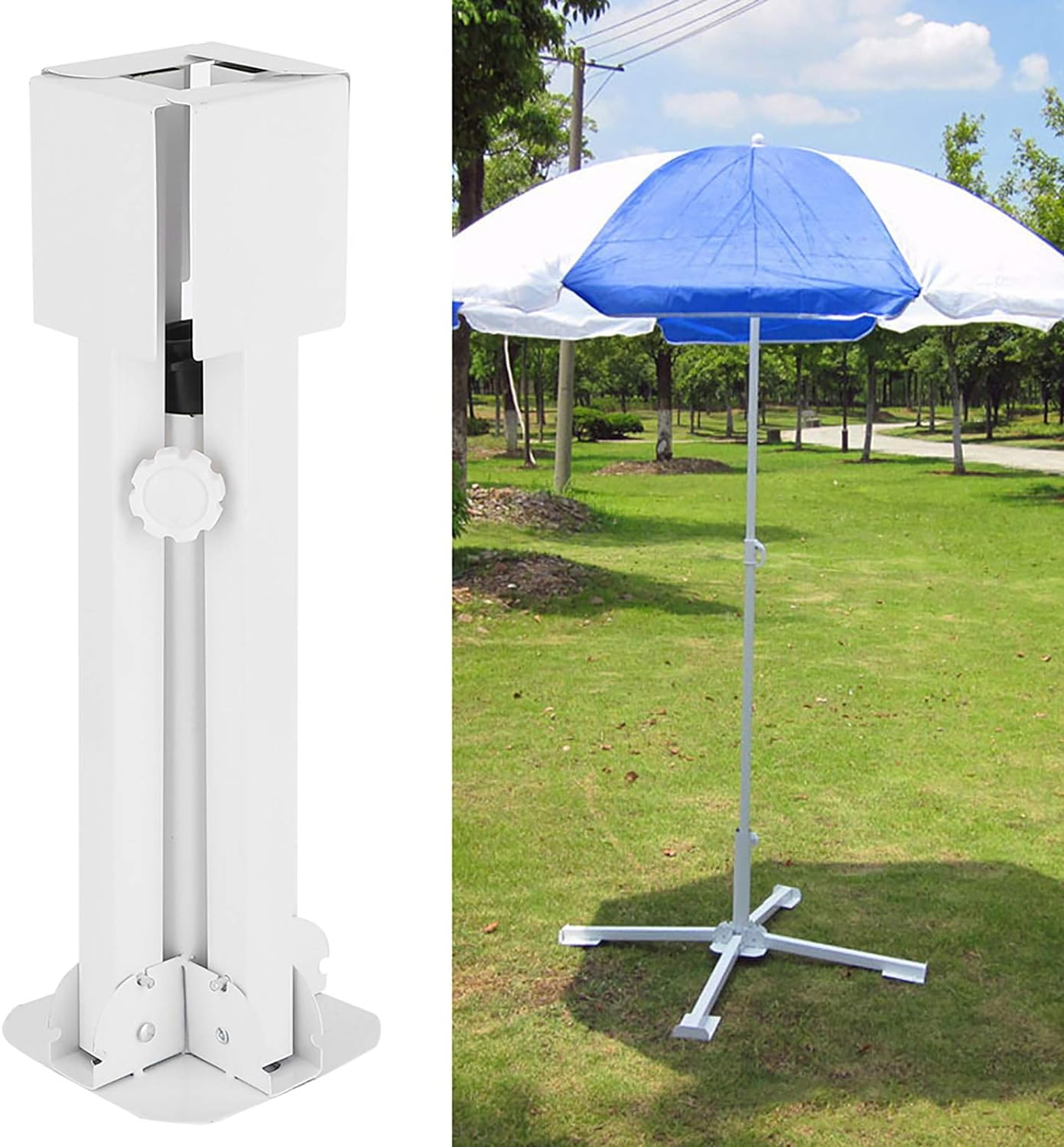 Umbrella Base, Umbrella Base Stand Beach Sun Umbrella Base Beach Umbrella Stand for Garden