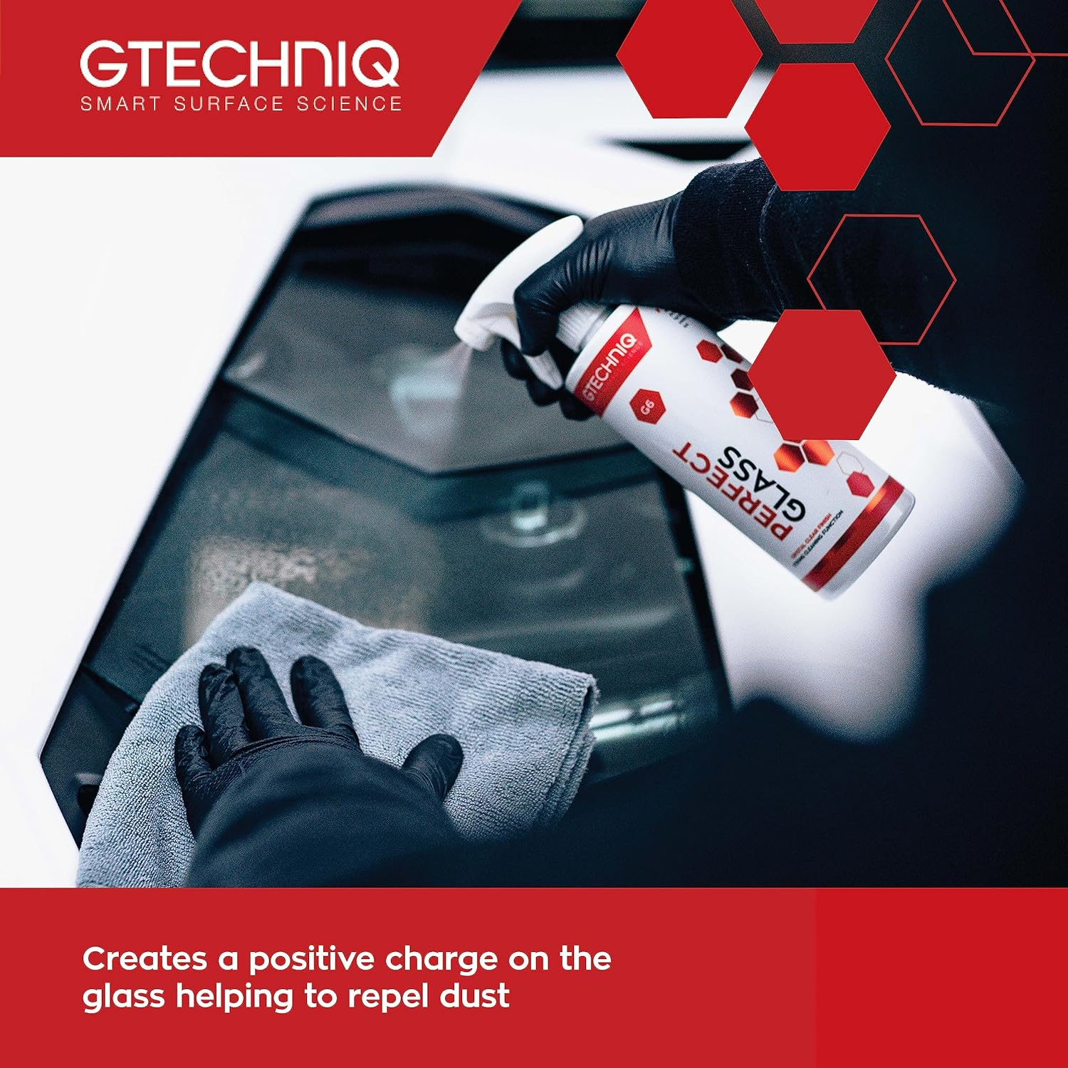 Gtechniq Perfect Glass Cleaner, 500 Ml image number 3