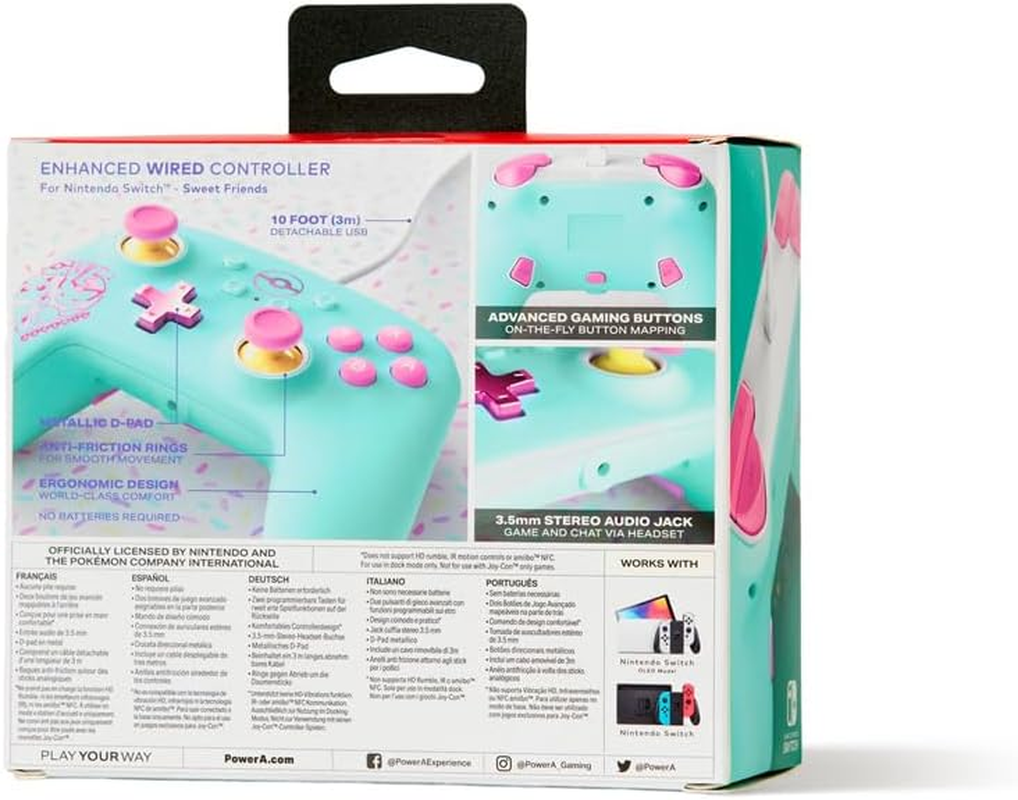 POWERA NSW ENWIRED CTRL SWEET FRIENDS image number 3