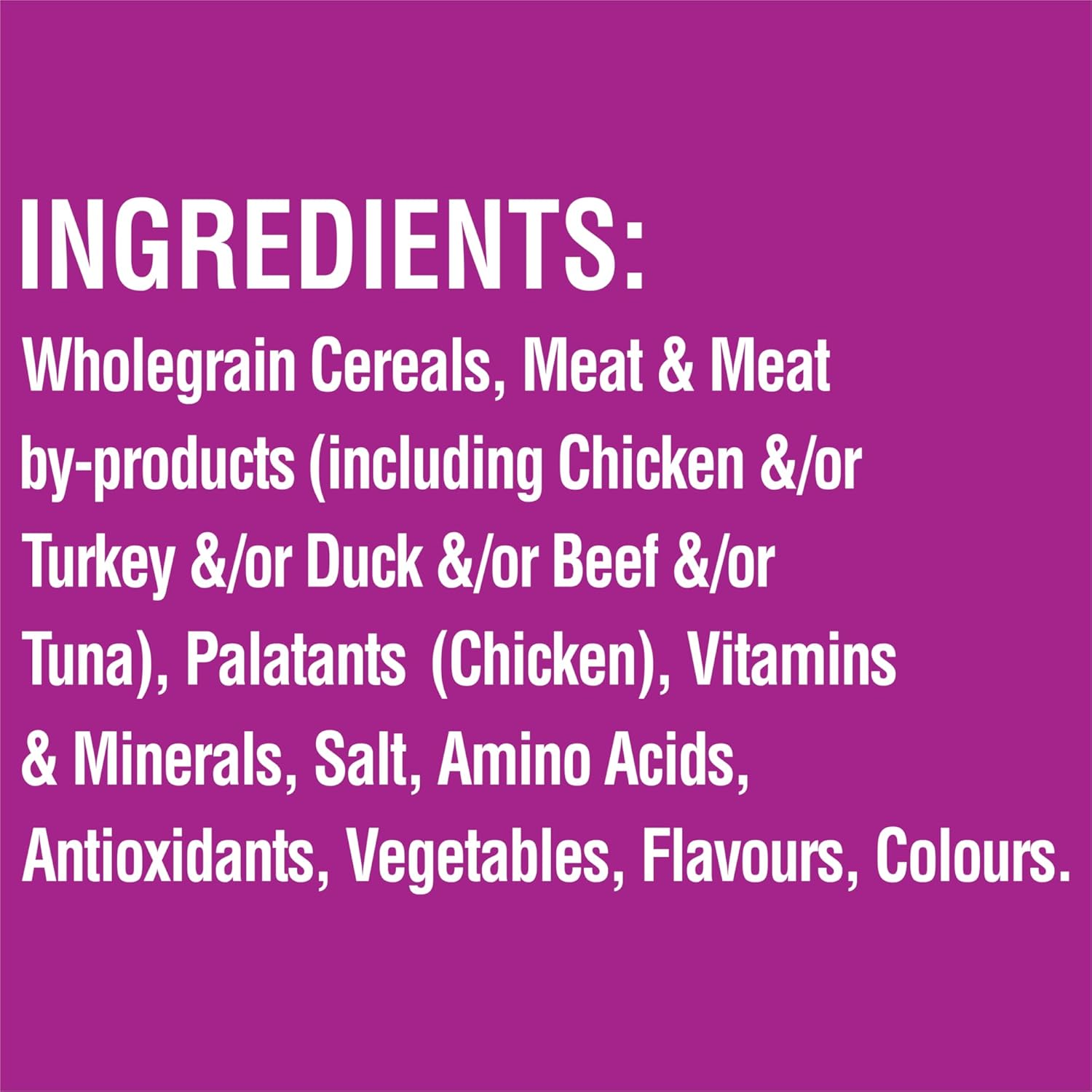 Whiskas Beef and Lamb Adult Dry Cat Food 800 G Bag, 6 Pack