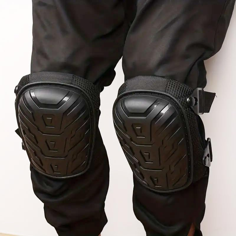 AIMALL Hard Shell Work Kneepads, Anti-Collision and Wear-Resistant, 8.66 X 7.87 Inches, Suitable for Engineering, Gardening, and Outdoor Sports image number 1