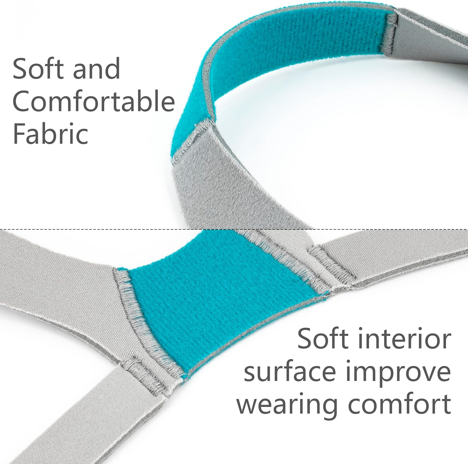 2 Packs N20 Headgear Strap Replacement, Compatible with Airfit N20 (Headgears Only) image number 4