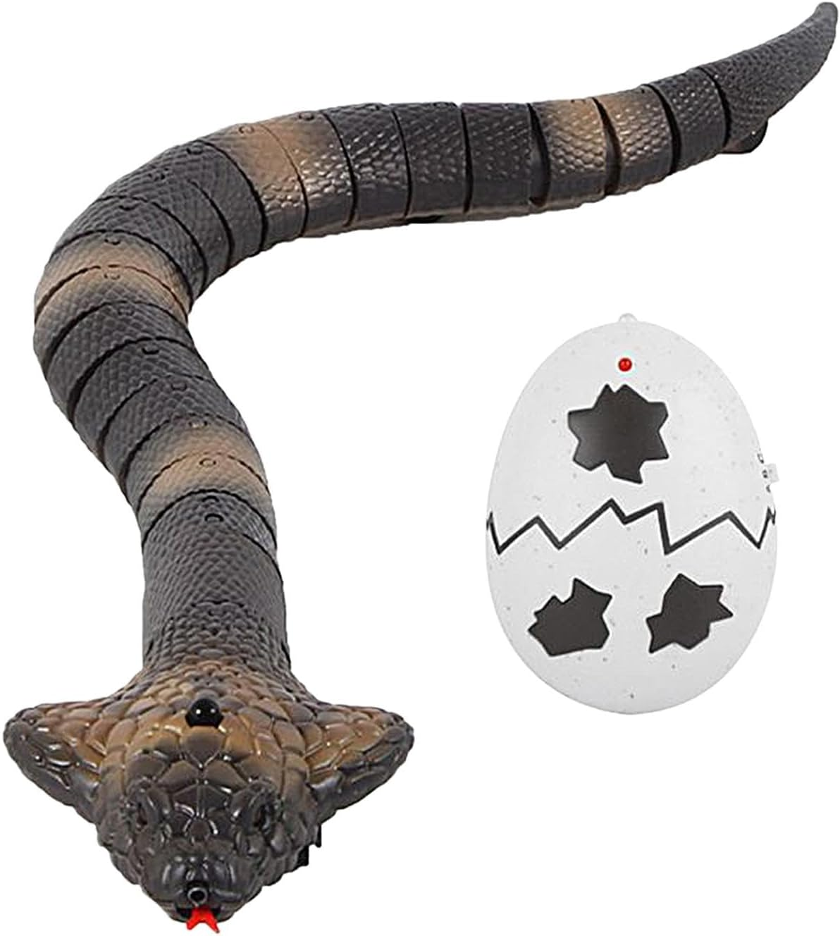 Remote Control Snake Cat Toy, Electric Cobra Cat Toy, Realistic Snake Toy, Smart Sensor Cat Toy, Obstacle Avoidance Toy, Interactive Cat Toy, Remote Control Cobra, Realistic Cat Play Toy, Double Funct