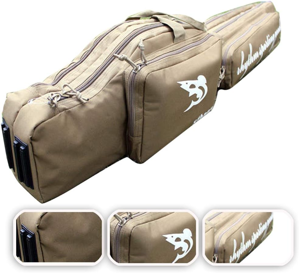 1.2M Hunting Shooting Carry Case Shotgun Rifle Gun Slip Double Bag