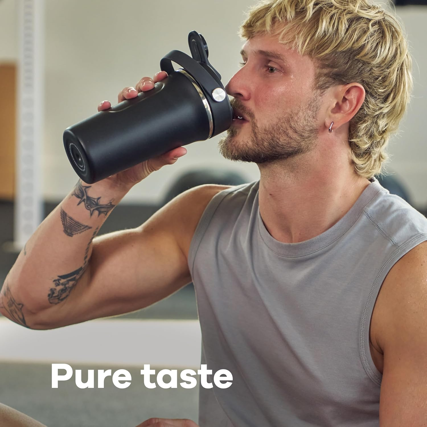 24 OZ Insulated Shaker Bottle Reef image number 1