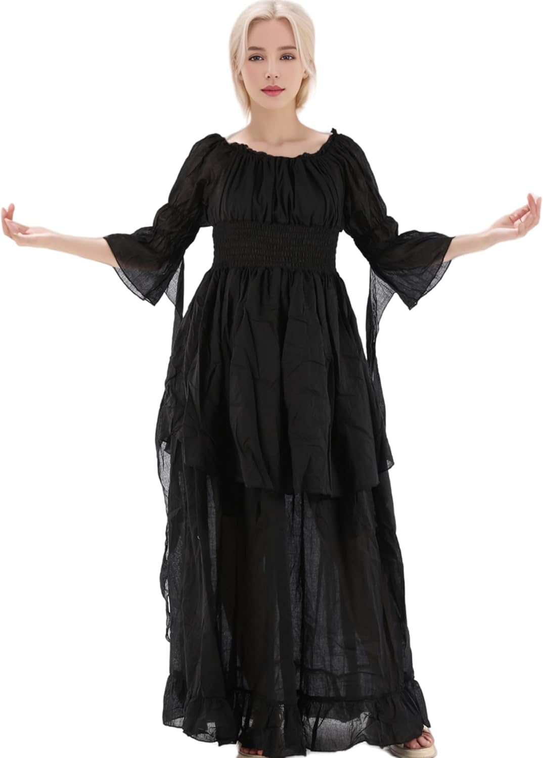 Medieval Costume Dress Renaissance Dress Halloween Costumes for Women image number 1