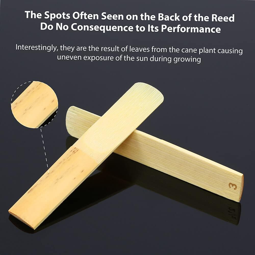 Xinyee Woodwinds Bb Clarinet Traditional Reeds Strength 3.0, 10Pcs/ Box