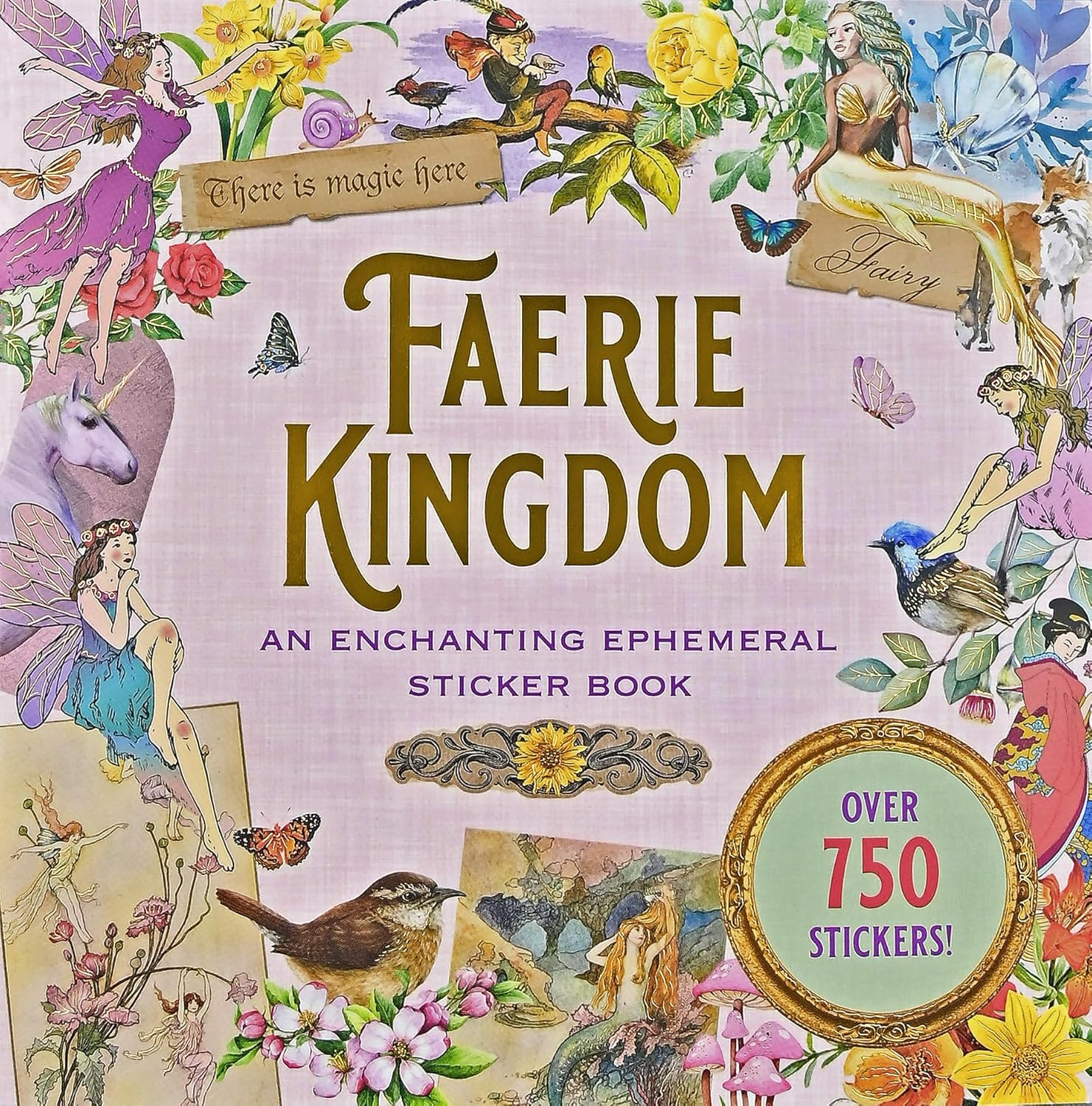 Faerie Kingdom Sticker Book (Over 750 Stickers) image number 1