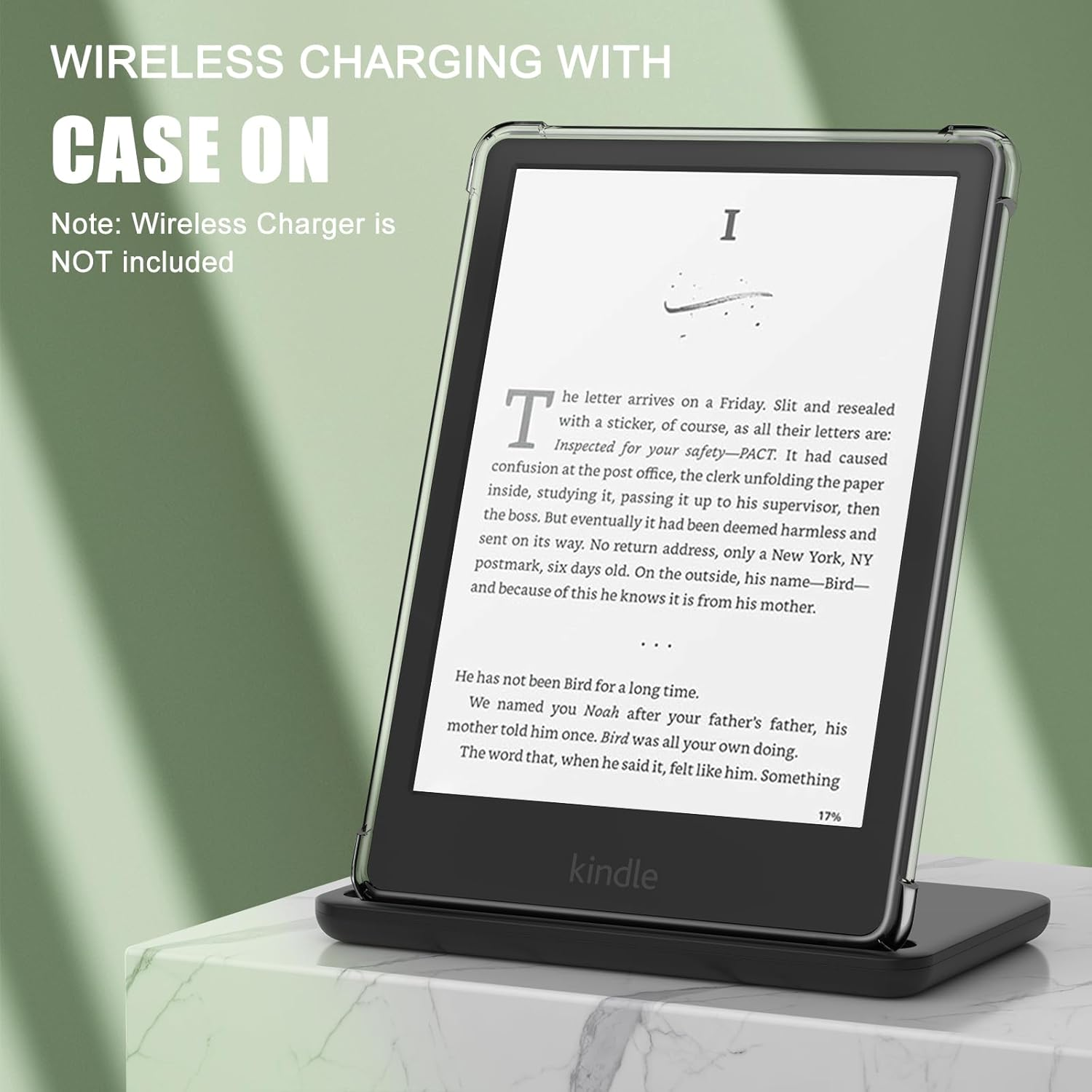 Clear Case for All-New Kindle Paperwhite 12Th Gen&Kindle Colorsoft Signature Edition 2024 Released 7-Inch, Anti-Scratch TPU Transparent Case Cover (7-Inch)