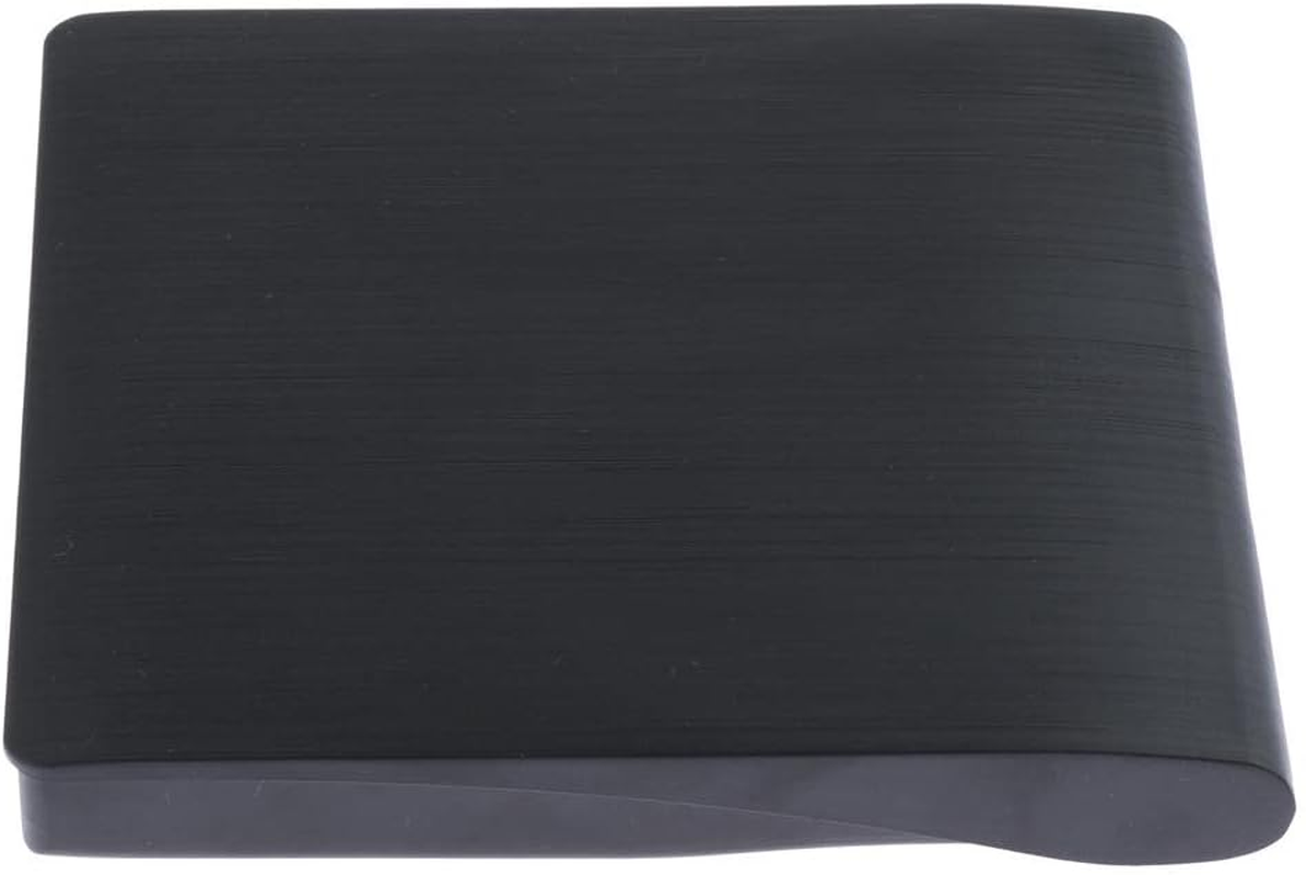 Prettyia External DVD Drive USB 3.0 Ultra Slim Aluminum Portable CD DVD +/-RW Optical Drive Burner Writer Player, Great for Laptop PC Computer - Black image number 3