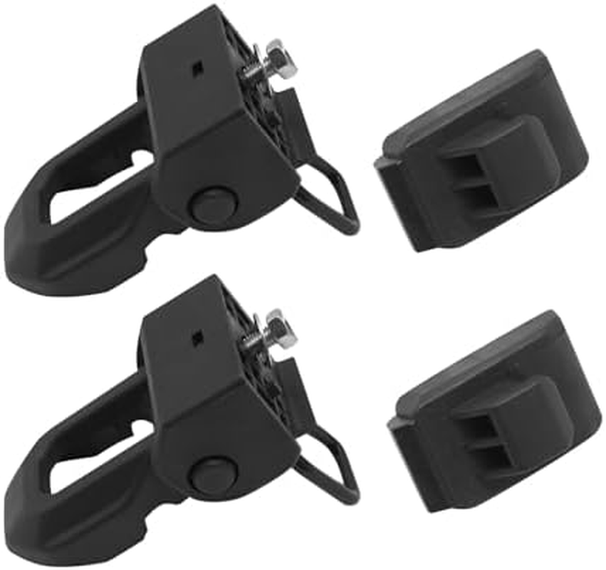 2Pcs Latch Locking Hood Catch Kit Replacement for Jeep Wrangler JK JL 2 Door & Unlimited 4 Door 2007 2008 2009 2010 2011 2012 2013 2014 2015 2016 2017 2018 Hood Locking Mechanism Kit image number 3