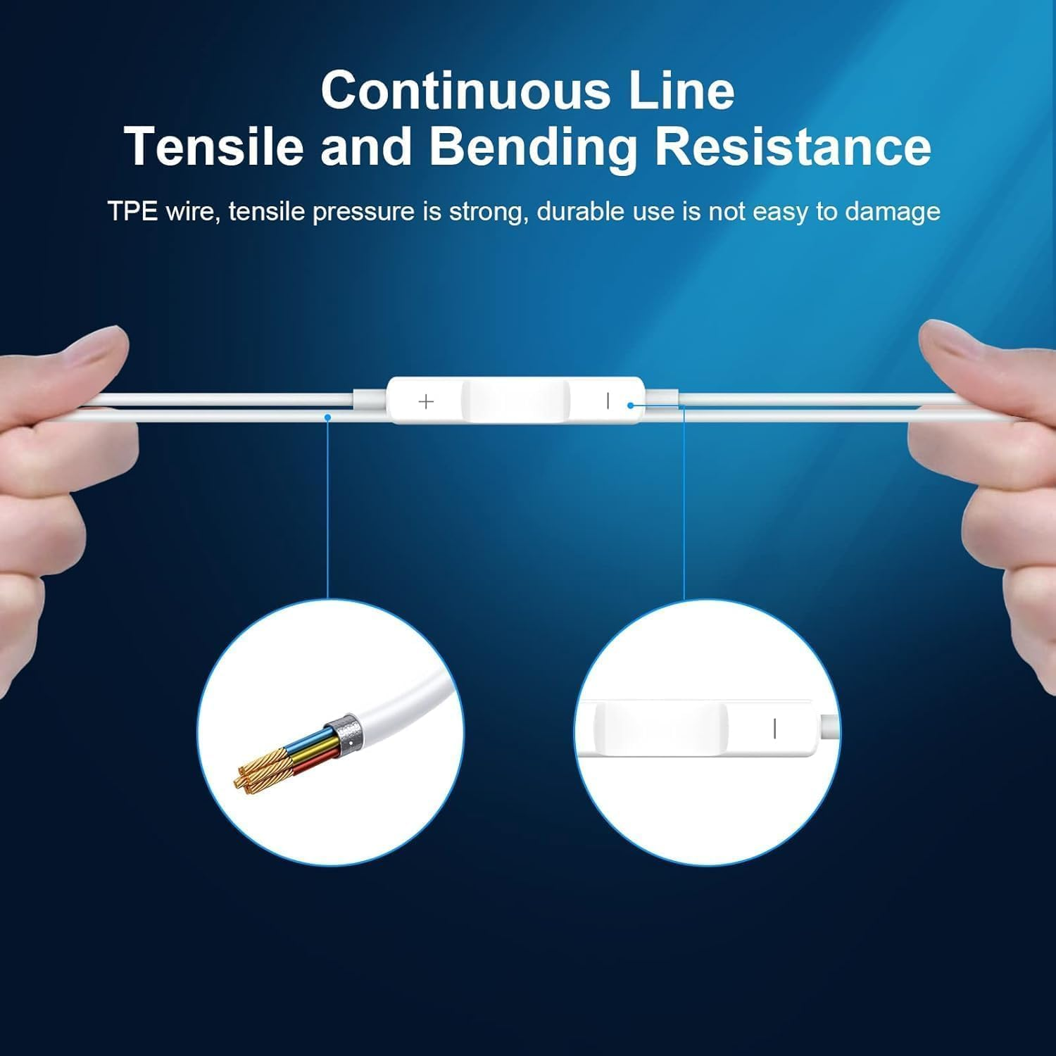 Headphones for Iphone Headphones Wired Earbuds/Earphones Nosie Reduction Built-In Microphone & Volume Control Headsets Compatible with Iphone 14/13/12/11/Xr/Xs/X/8/7/Se/Pro/Pro Max image number 5