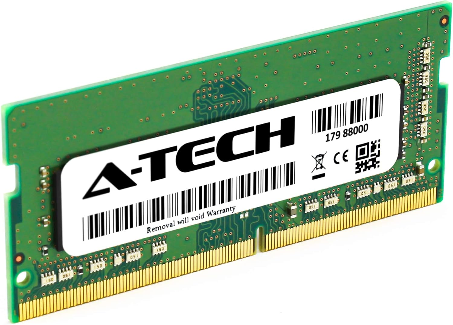 A-Tech 4GB RAM Replacement for Synology D4NESO-2666-4G | DDR4 2666 Mhz PC4-21300 SODIMM Non-Ecc Unbuffered Memory Compatible for NAS & NVR Servers image number 2