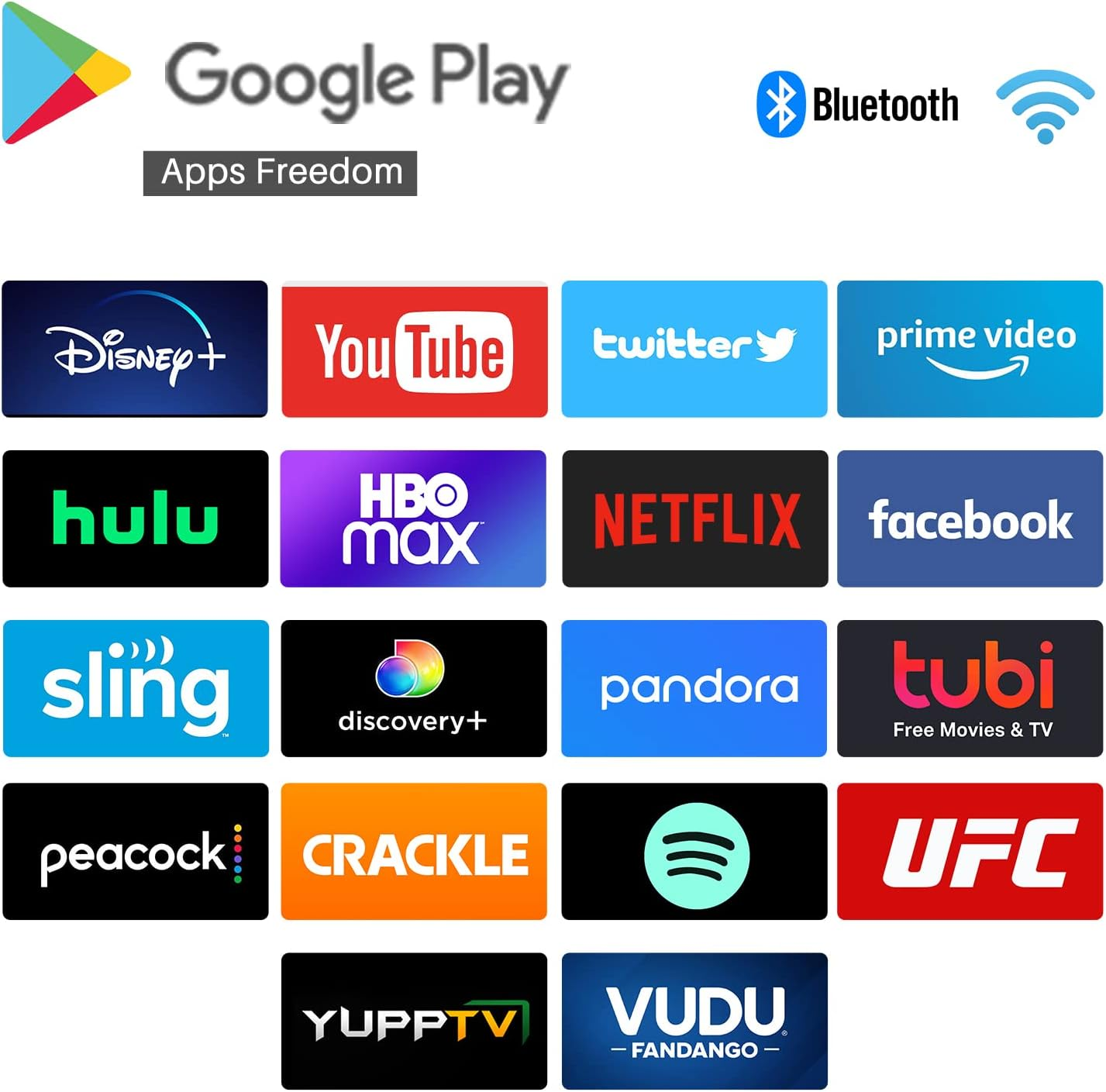 SYLVOX 65'' Outdoor TV, 4K UHD Built in Voice Assitant, Waterproof Smart Android TV Support Wifi Bluetooth, 1000Nits, TV for Partial Sun Area(Deck Pro Series, 2023) image number 6