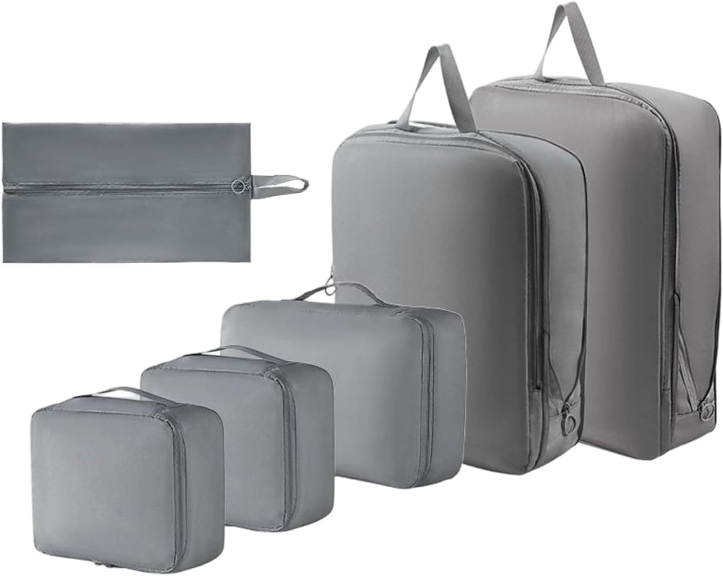 Compression Packing Cube | Expandable Traveling Storage - Luggage Packing Organizers for Travel | for Men Women Girls Youth Teens Wife Clothing Shoes Pants Socks Underwear