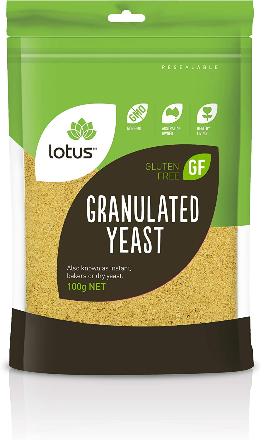 Lotus Granulated Yeast, 100 Gram