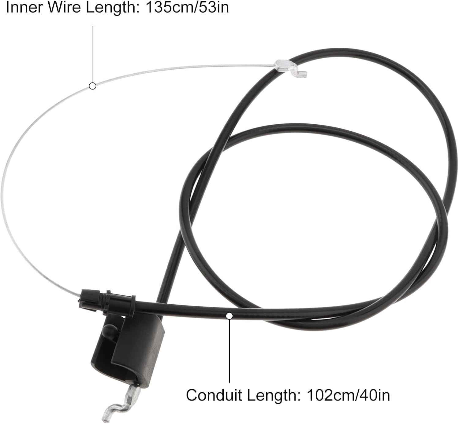 Windance 946-1130 746-1130 Lawn Mower Engine Zone Control Cable Fit for Mtd/Cub Cadet/Troy Bilt, 746-04661A 946-04661A Stop Cable image number 6