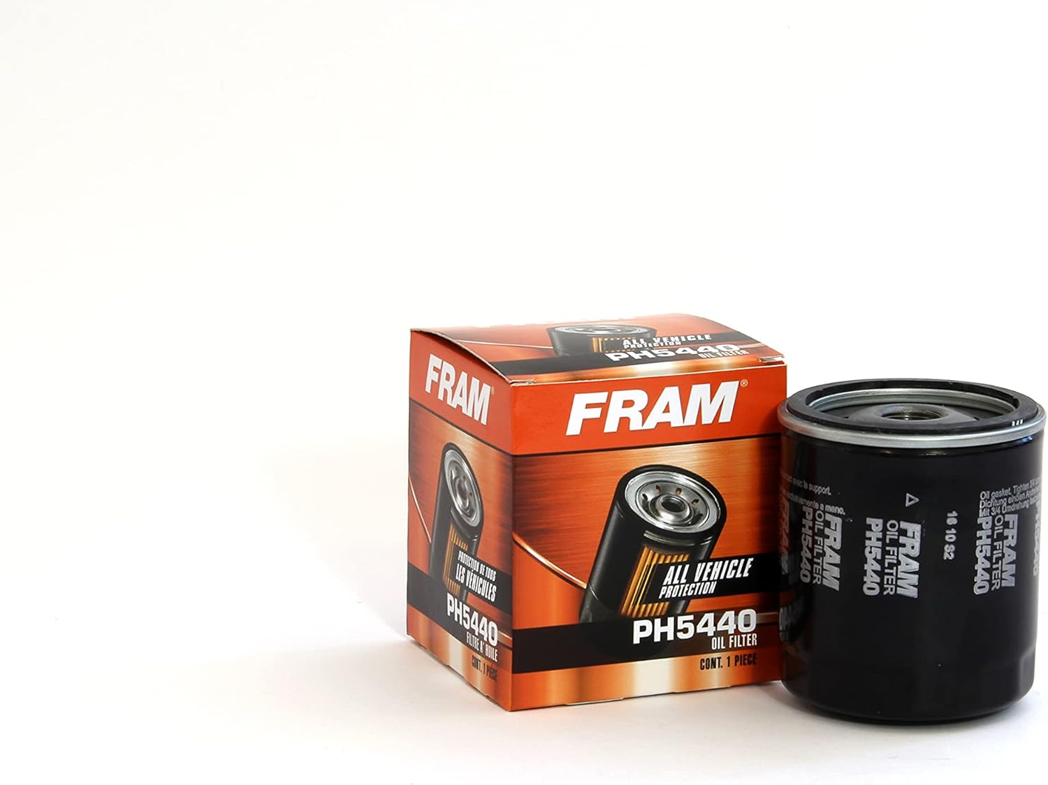 FRAM FPH5440 FRAM PH5440 Spin on Oil Filter Cylindrical - Alt.Partno Z154