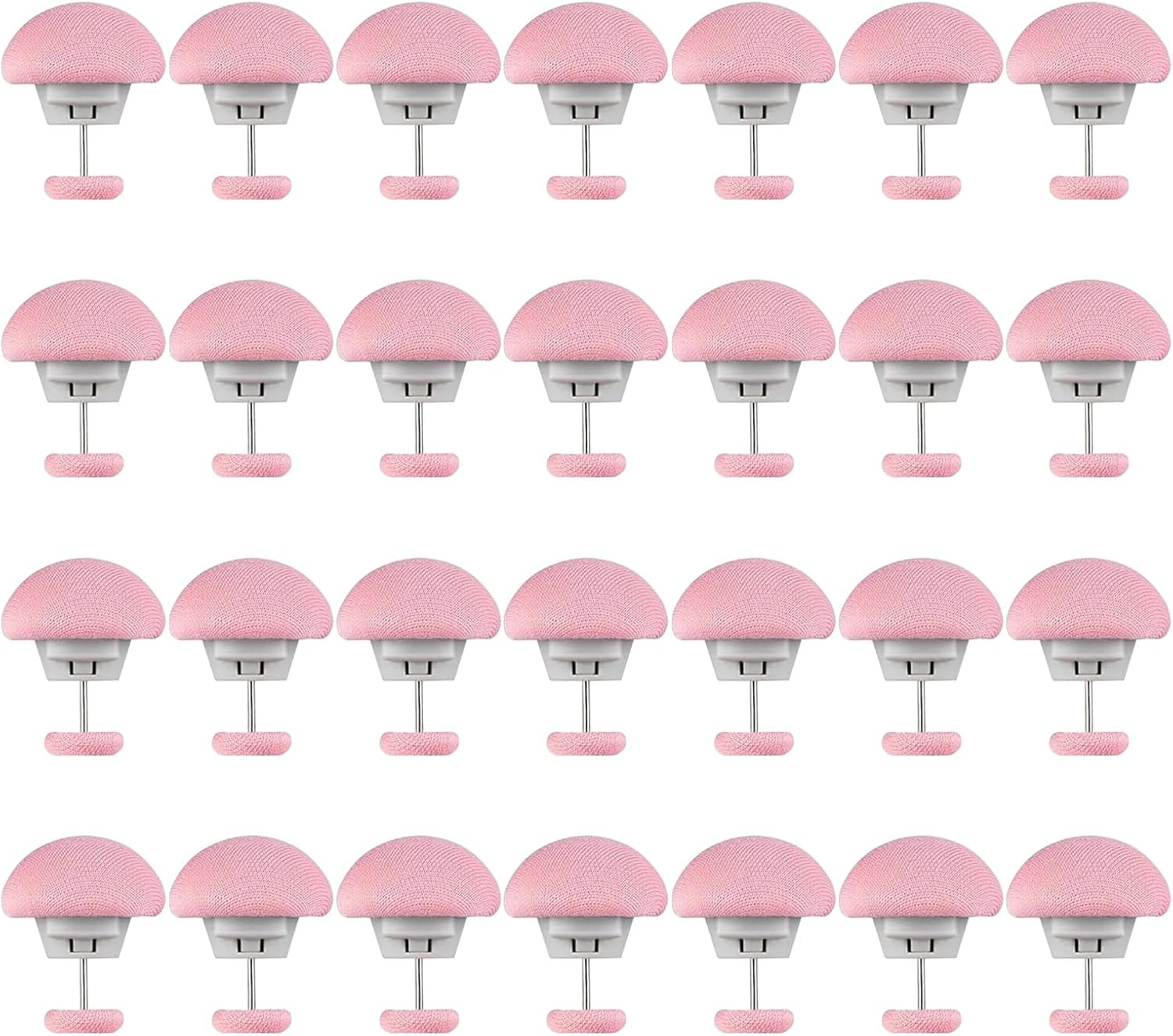 28-Pack Premium Duvet Clips | Heavy Duty Quilt Cover Fasteners | One-Button Lock/Unlock Design | Non-Slip Metal Duvet Pins for Bedding, Cushions & Curtains (Blue)