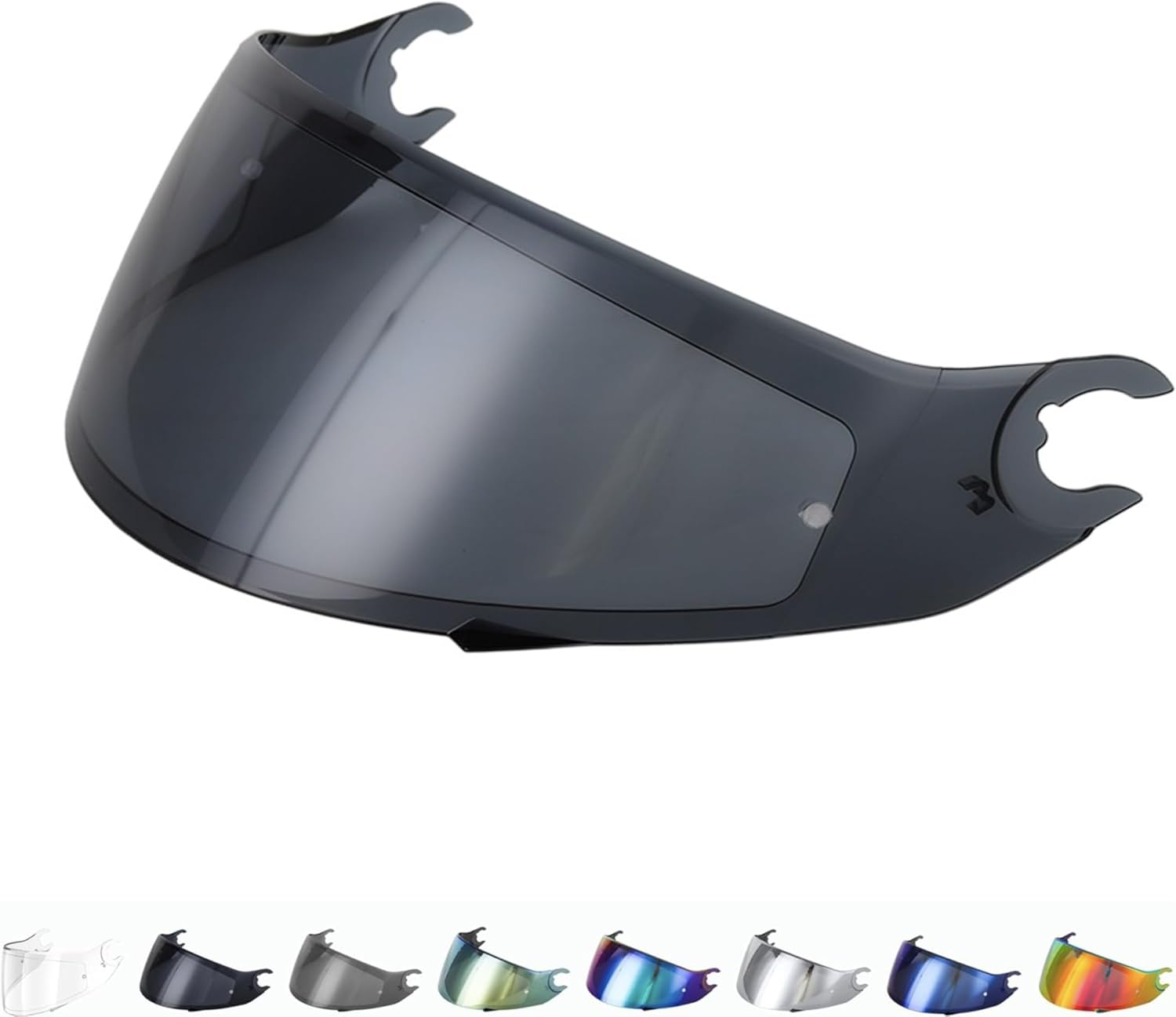 Generico Visor Compatible with Shark Spartan - Skwal - Skwal 2 - D Skwal (Not Spartan GT) (Silver)