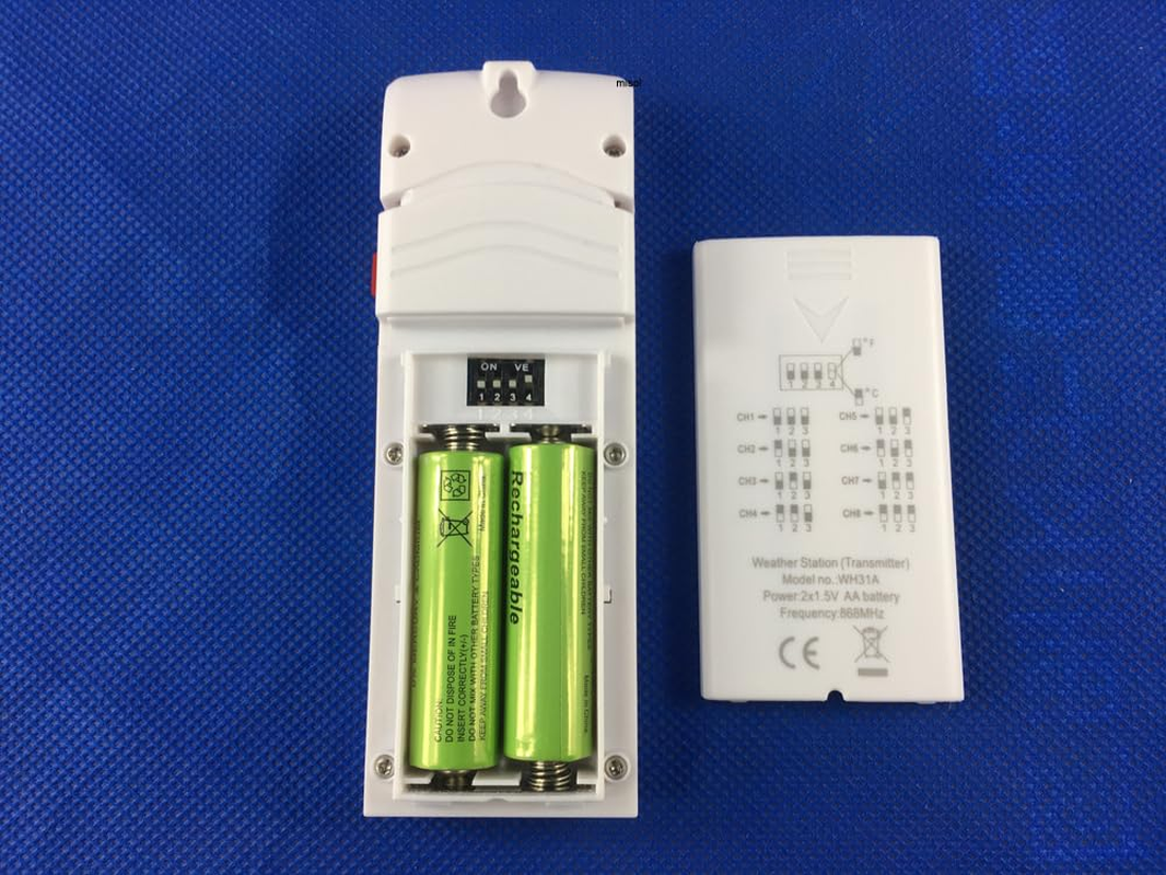 MISOL Wireless Weather Station with 5 Sensors, 5 Channels, Color Screen, Data Logger, Connect to PC image number 5