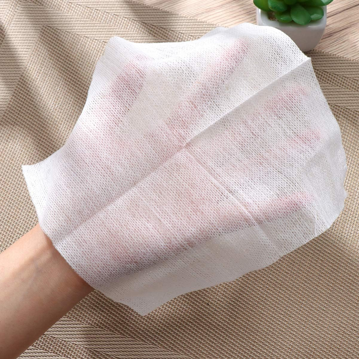 SEWACC 200Pcs Non Woven Gauze Sponge for Wound Injury Care Supplies (Folded Size 10X10Cm, Unfold Size 20X20Cm) image number 5