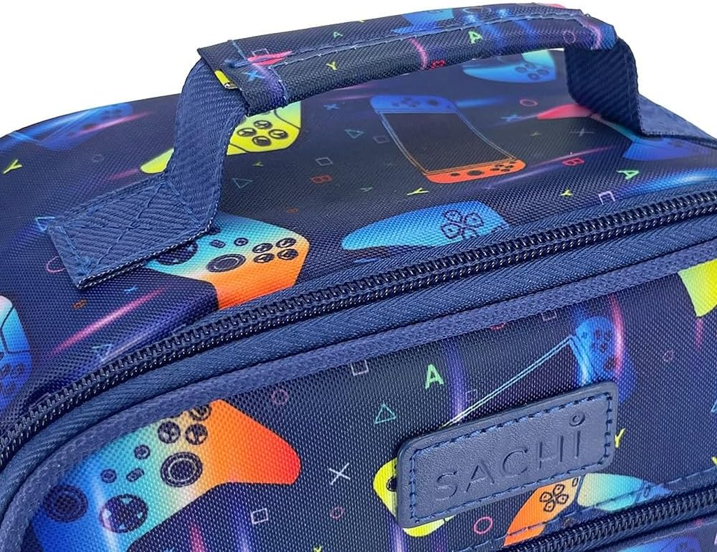 Sachi 'Style 225' Insulated Junior Lunch Tote - Gamer image number 5