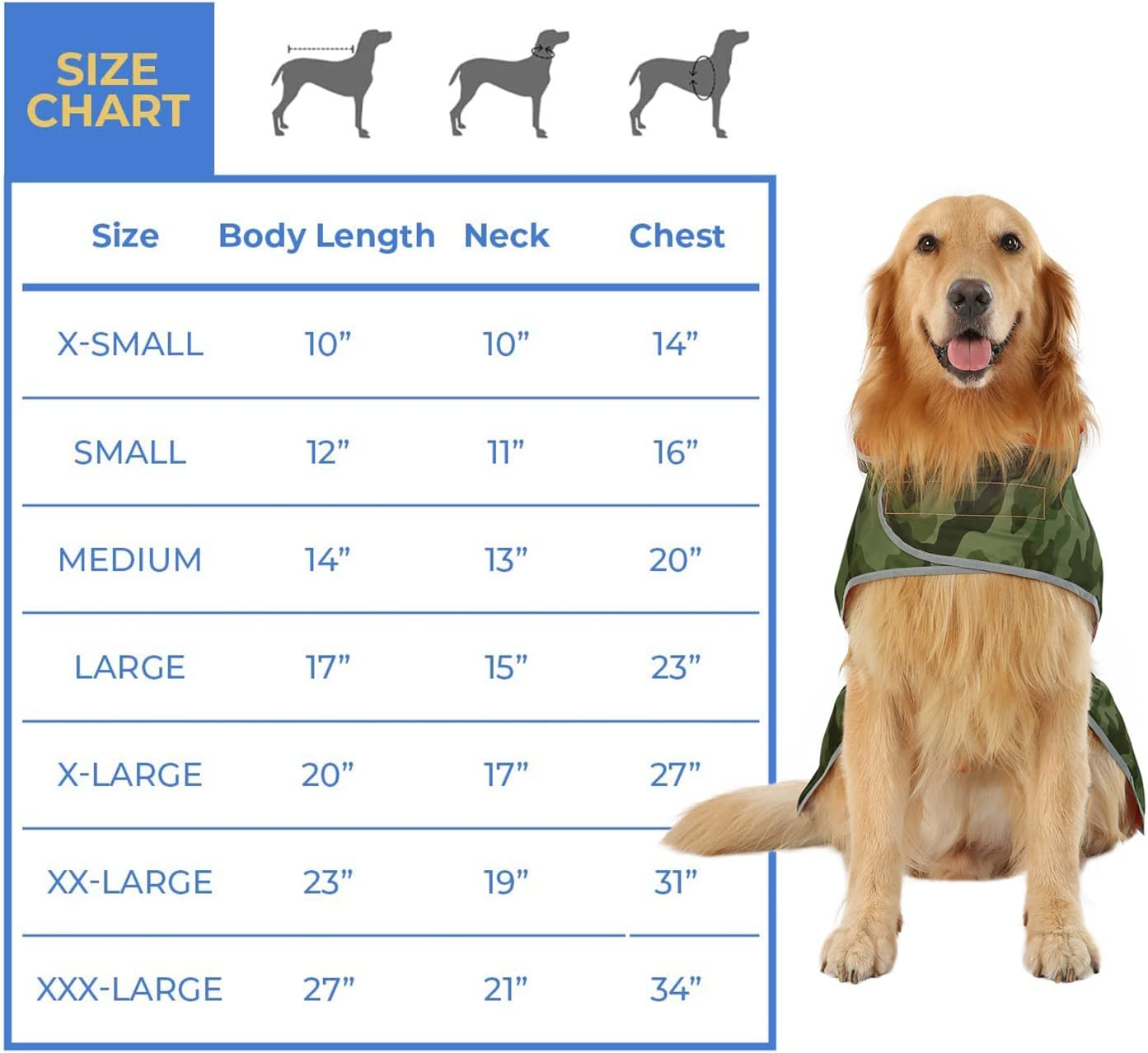 HDE Reversible Dog Raincoat Hooded Slicker Poncho Rain Coat Jacket for Small Medium Large Dogs Ducks Yellow - XXL image number 7