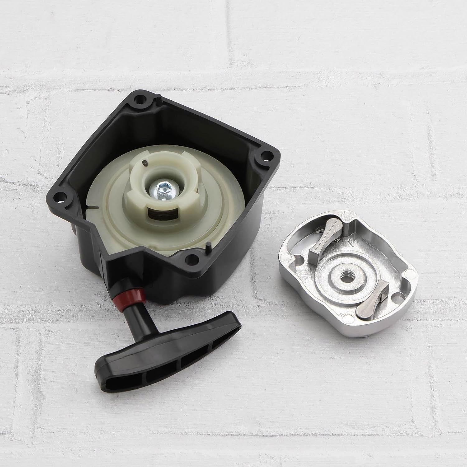 LT Easiyl 1 Set of Pull the Easy Starter Assembly Compatible with Parker Brand PGBC-5200 Compatible with Hyundai HYBC5200 Recoil Pull Starter and Drive Plate image number 6