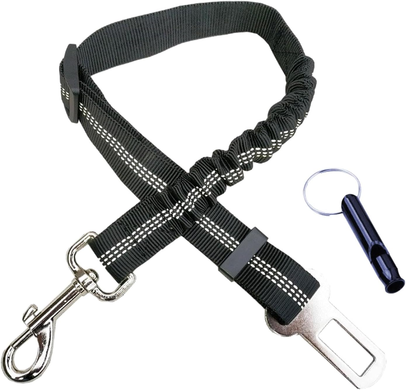 Dog Harness for Car Adjustable Attachment for Dogs and Cars with Elastic Cord Shock Resistant for Dogs and Cats image number 4