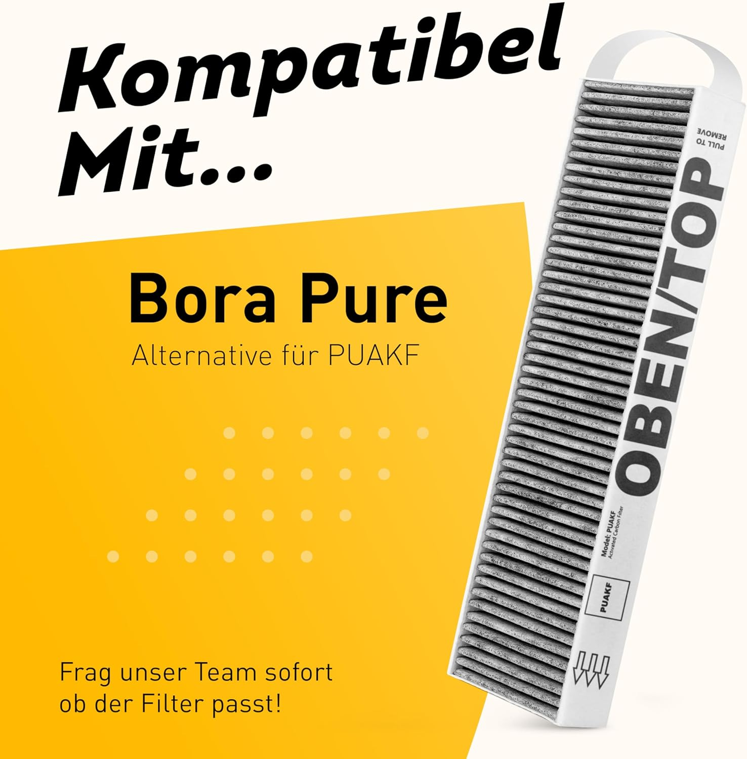 KF3TEC&reg; Activated Carbon Filter Set (2 Filters) for Bora Pure Puakf for Your Puru or PUXU Convection Hob image number 6