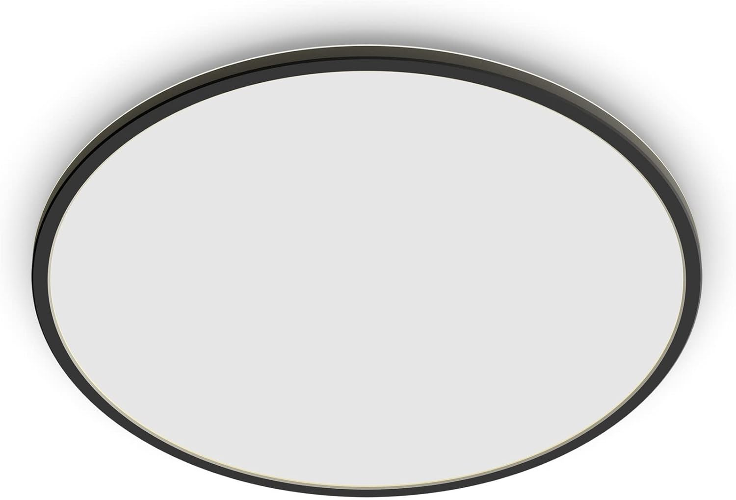 Philips LED Superslim Outdoor Ceiling Light 15W [Warm White - Black] Water Resistant IP54, for Garden, Patio and Terrace Lighting. image number 4