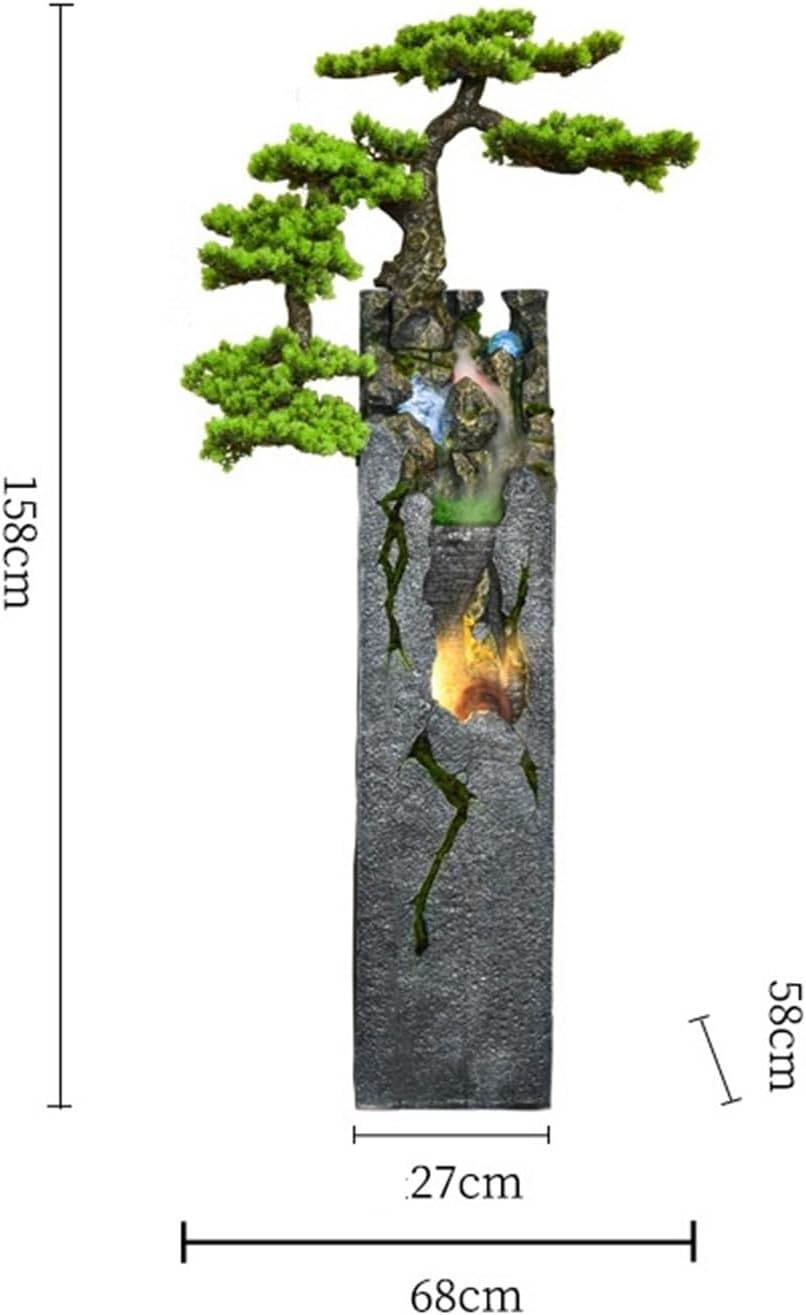 Outdoor Fountain Living Room Modern Simple Floor Water Decoration, Outdoor Garden Landscape image number 2