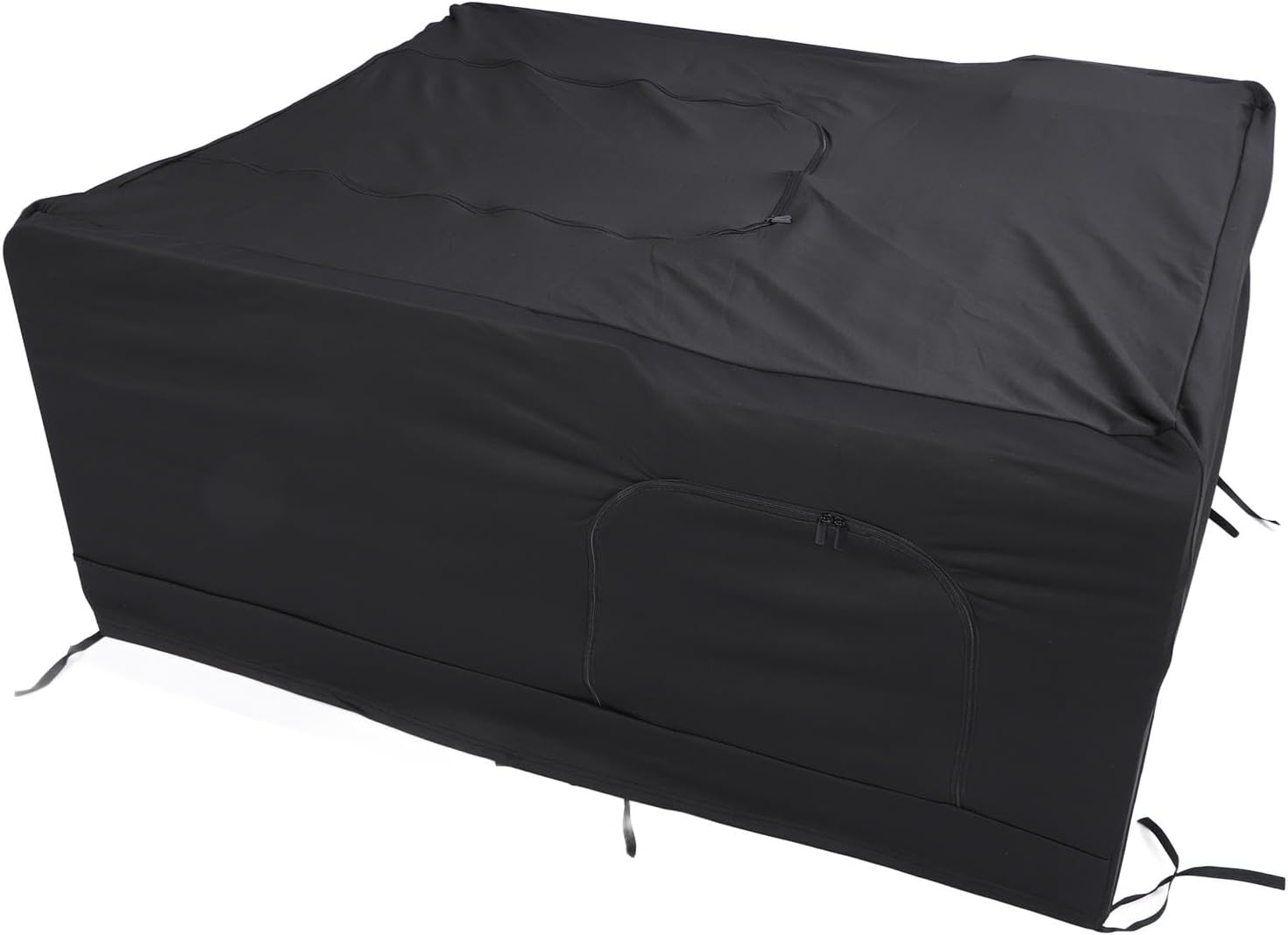 Baby Blackout Cover, Crib Blackout Cover Quick Window Versatile Comfortable Breathable Perfect Fit Stretchy Double Zippers for Outdoor (96 * 69 * 47 CM) image number 6