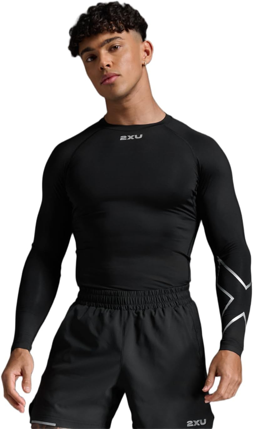 2XU Men'S Core Compression Long Sleeve T-Shirt image number 4