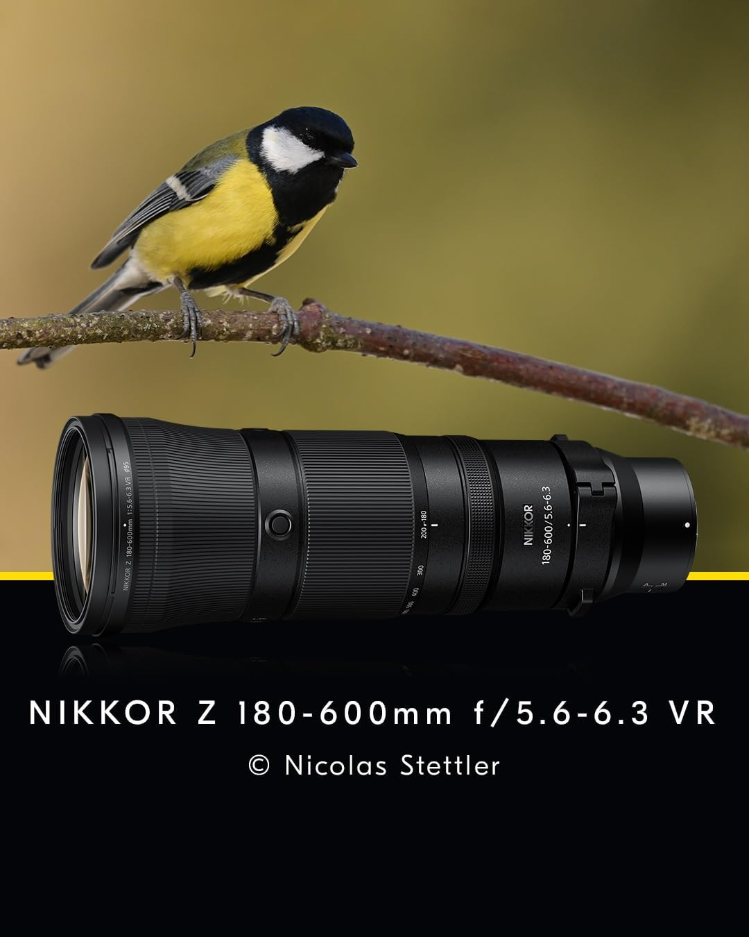 Nikon NIKKOR Z 180-600Mm F/5.6-6.3 VR Super-Telephoto Lens image number 3