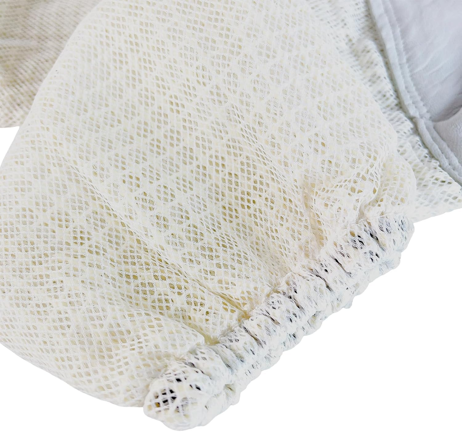 Beekeeper Gloves Goatskin Beekeeping Gloves for Men Woman Protect from Honey Bee Stings, with Ventilated Canvas Long Sleeves Elastic