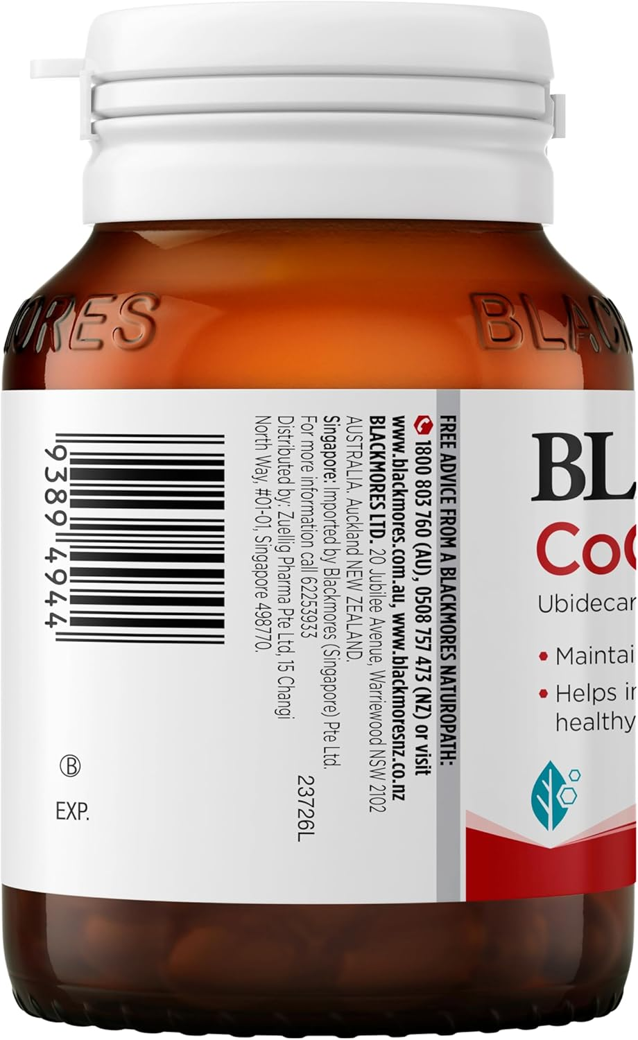 Blackmores Coq10 150Mg | Antioxidant | Maintains Heart Health & Healthy Blood Lipids | 30 Capsules