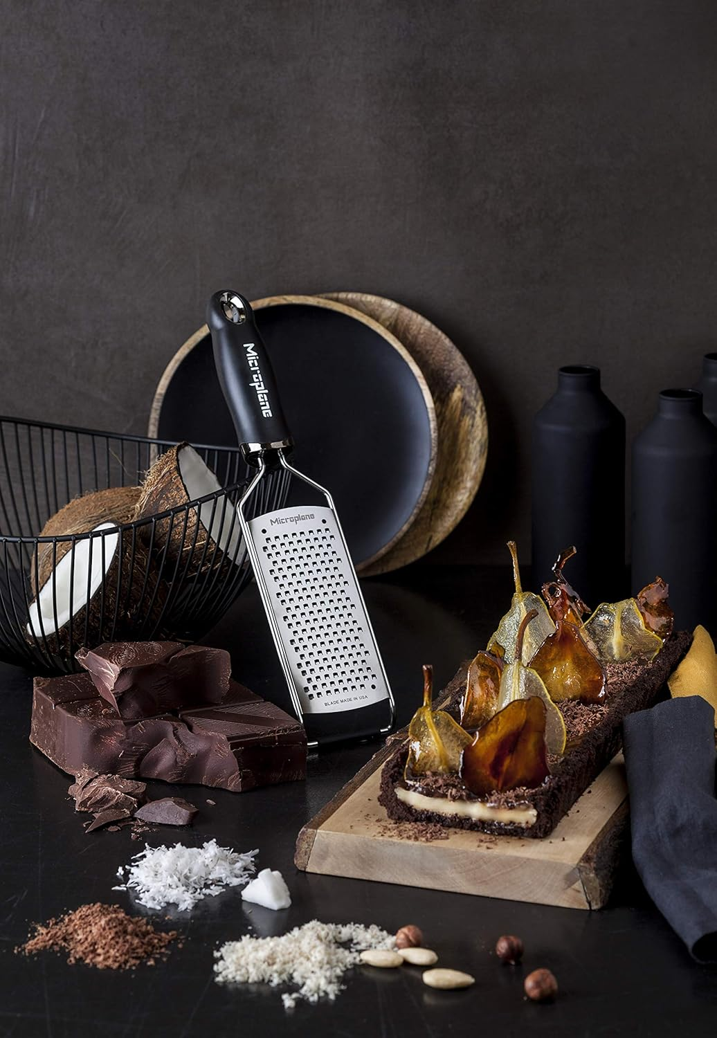 Microplane Coarse Grater, Black/Silver image number 6