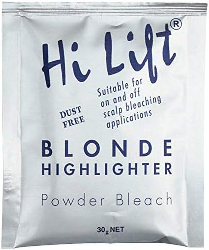 Hi Lift Blonde Highlighter Powder Bleach Sachet, White, 30 Grams