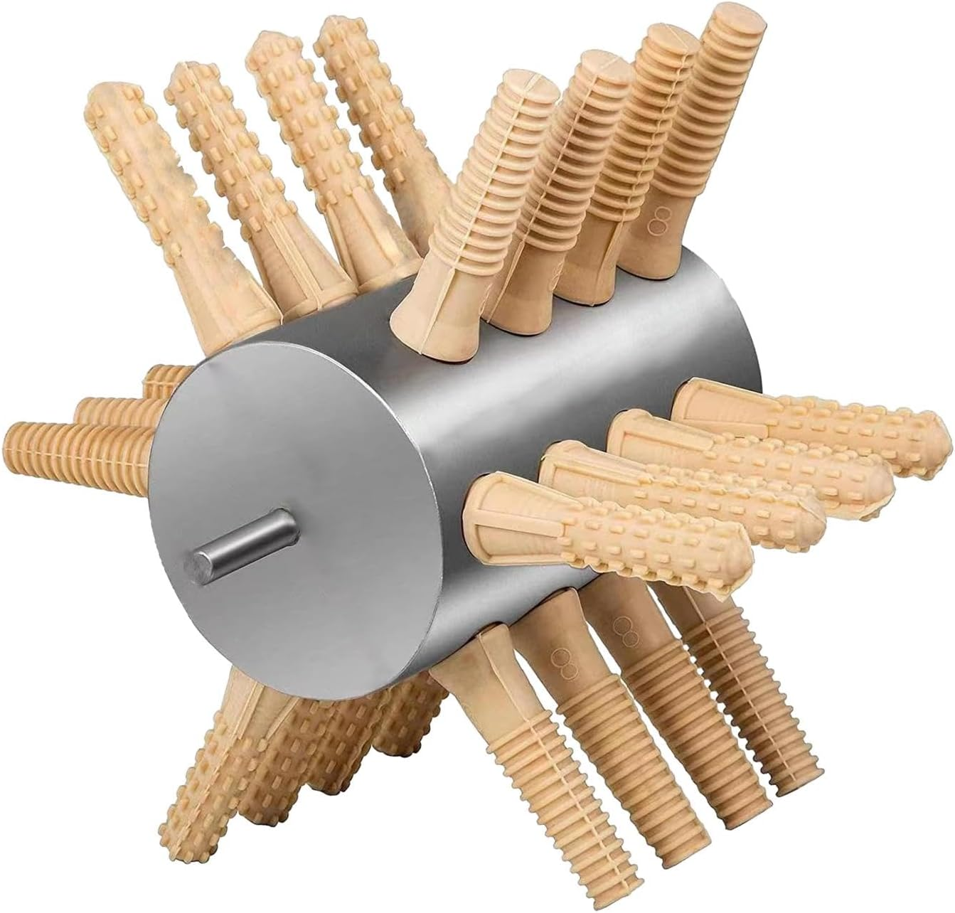 Leefasy Farm Chicken Plucker Poultry Feather Removal Practical Bird Defeathering Labor Saving for Poultry Duck Goose, 24 Fingers Large image number 2