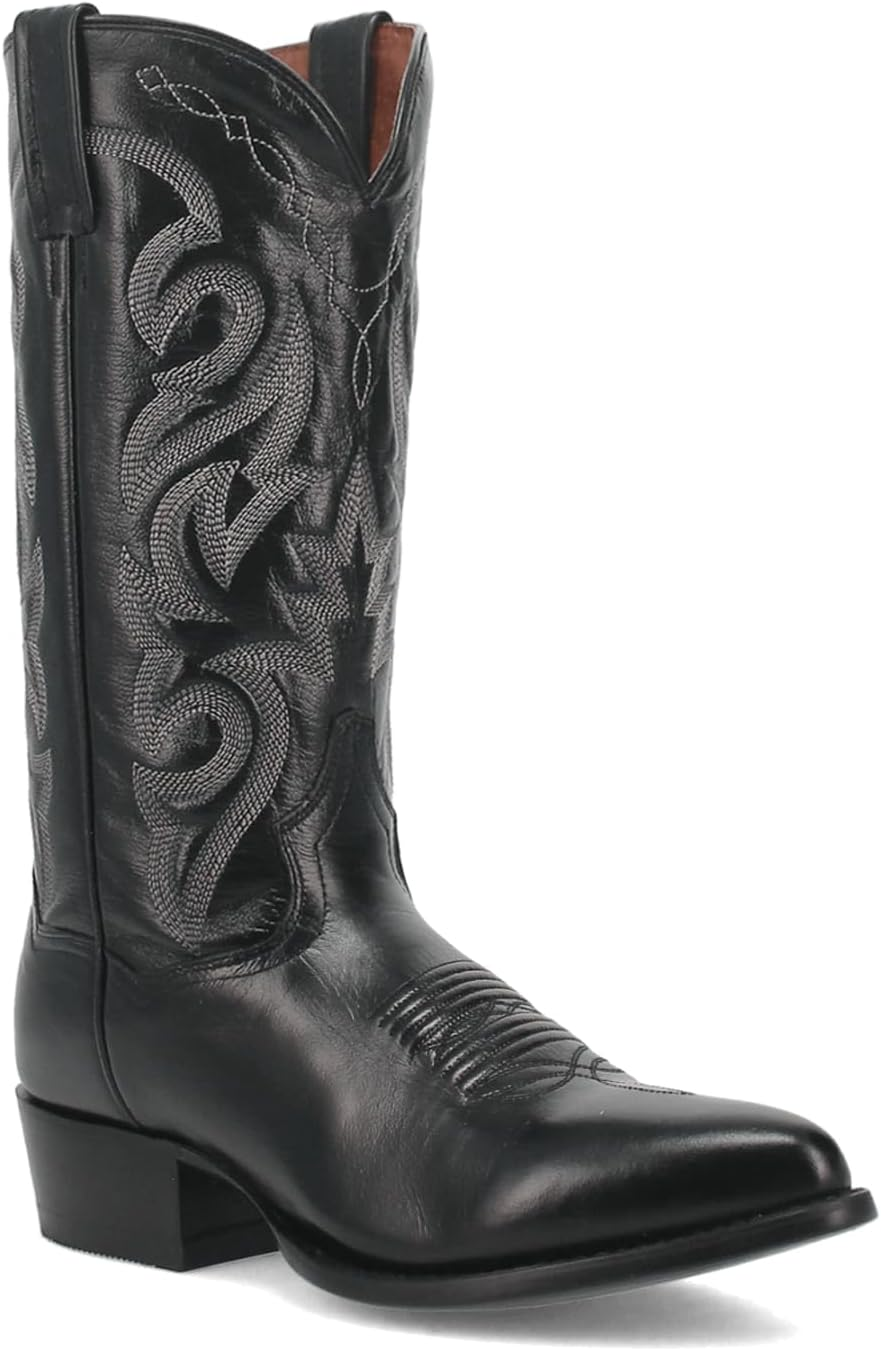 Dan Post Mens Milwaukee Pointed Toe Casual Boots - Black