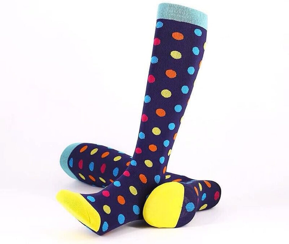 AIMALL Compression Socks for Women and Men, Graduated Medical Stockings, 20-30 Mmhg for Running, Nursing, Travel, Sports Recovery, Varicose Veins, Leg Support image number 4