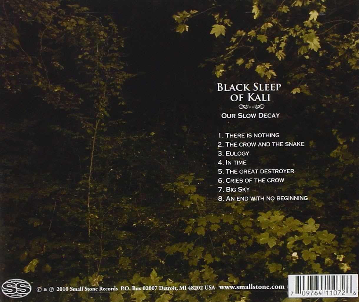 Small Stone Records Black Sleep of Kali - Our Slow Decay CD image number 1