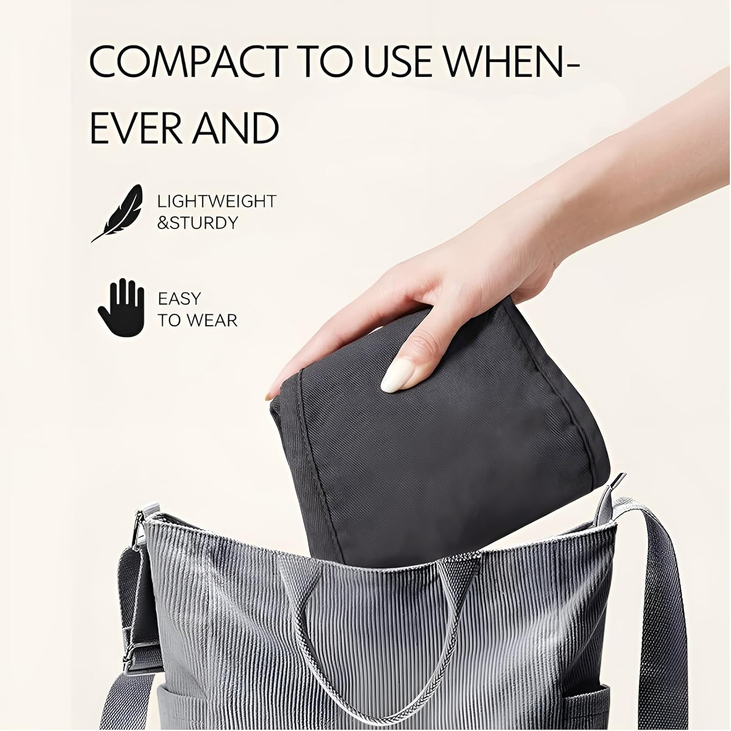 Zurligi Baby Carrier Toddler Sling Multifunction Ergonomic, with Burp Towel Lightweight Baby Carrier Sling, Adjustable Size Breathable Easy to Wear for Shopping Travel image number 5