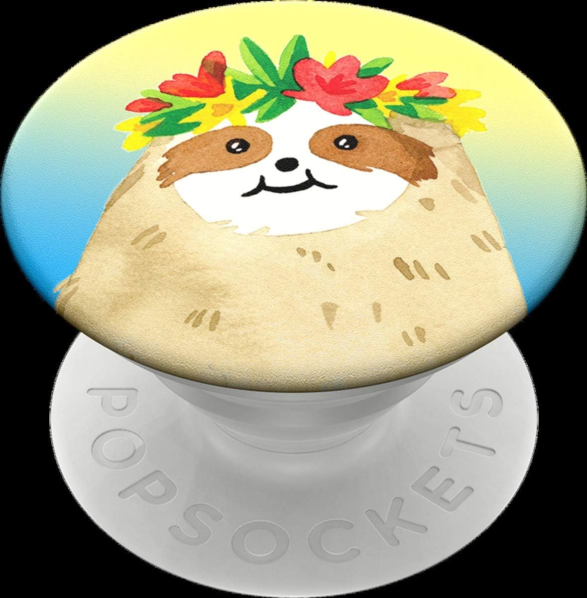 Popsockets Popgrip - Expanding Stand and Grip with Swappable Top - Aloha Sloth Gradient